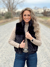 The Black Reversible Vest