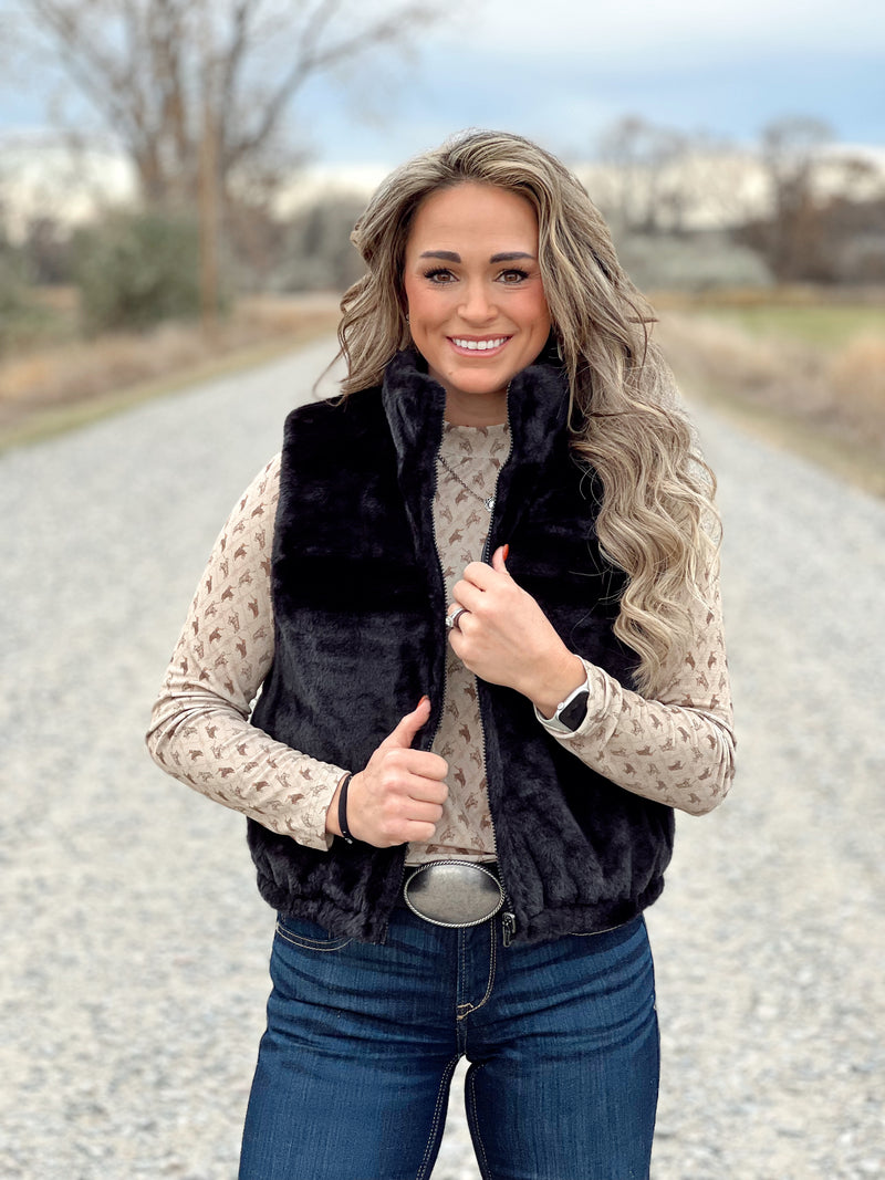 The Black Reversible Vest