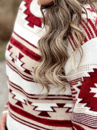 The Winter Sunset Sweater