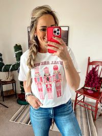 Y’all are Nuts Crop Tee