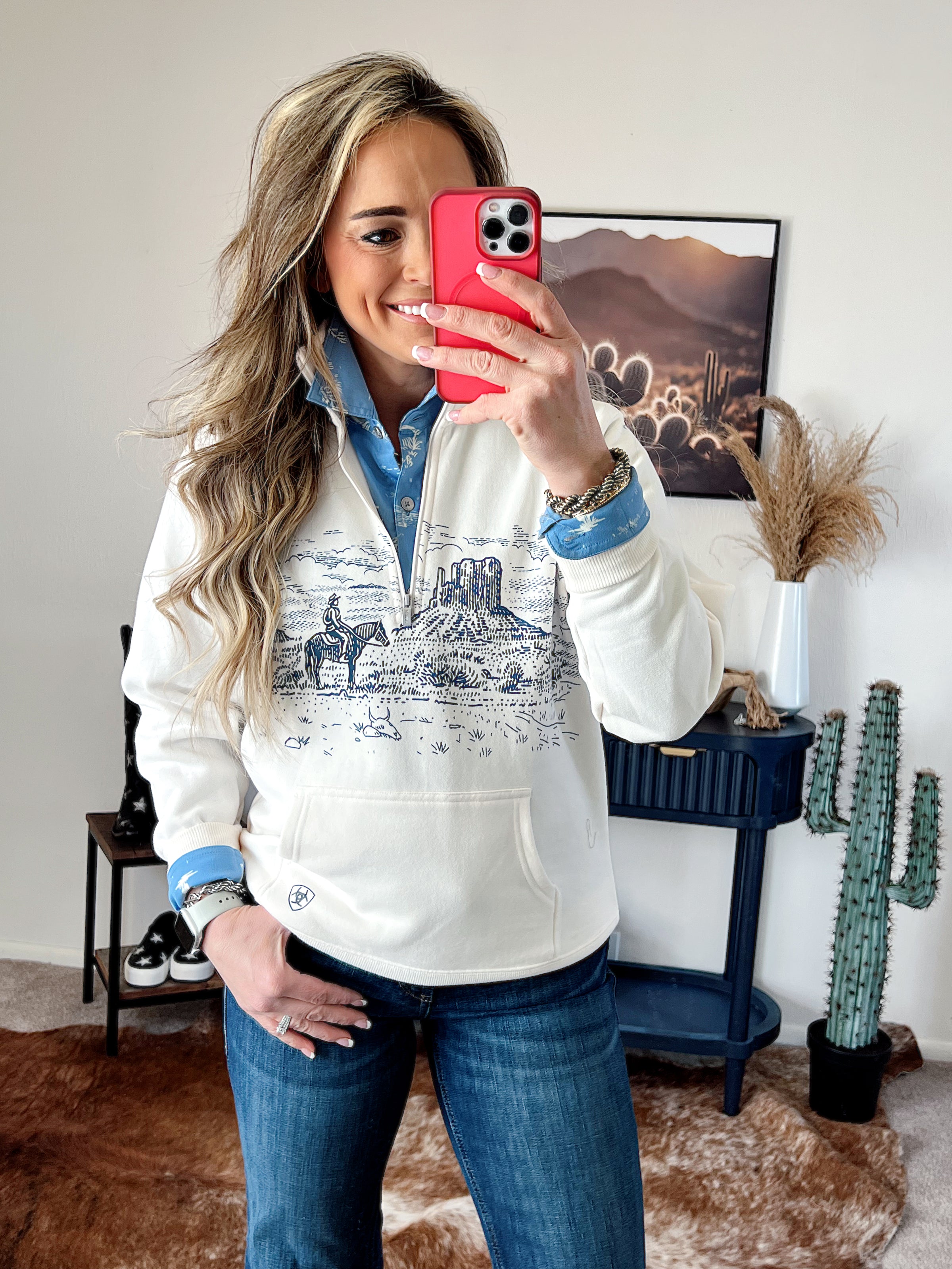 The Traveler Half Zip Pullover