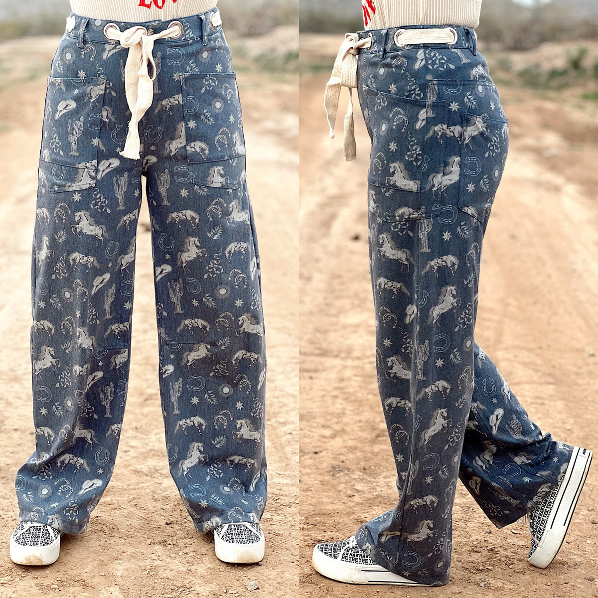 The Western Stretch Denim Pant