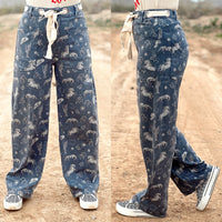 The Western Stretch Denim Pant