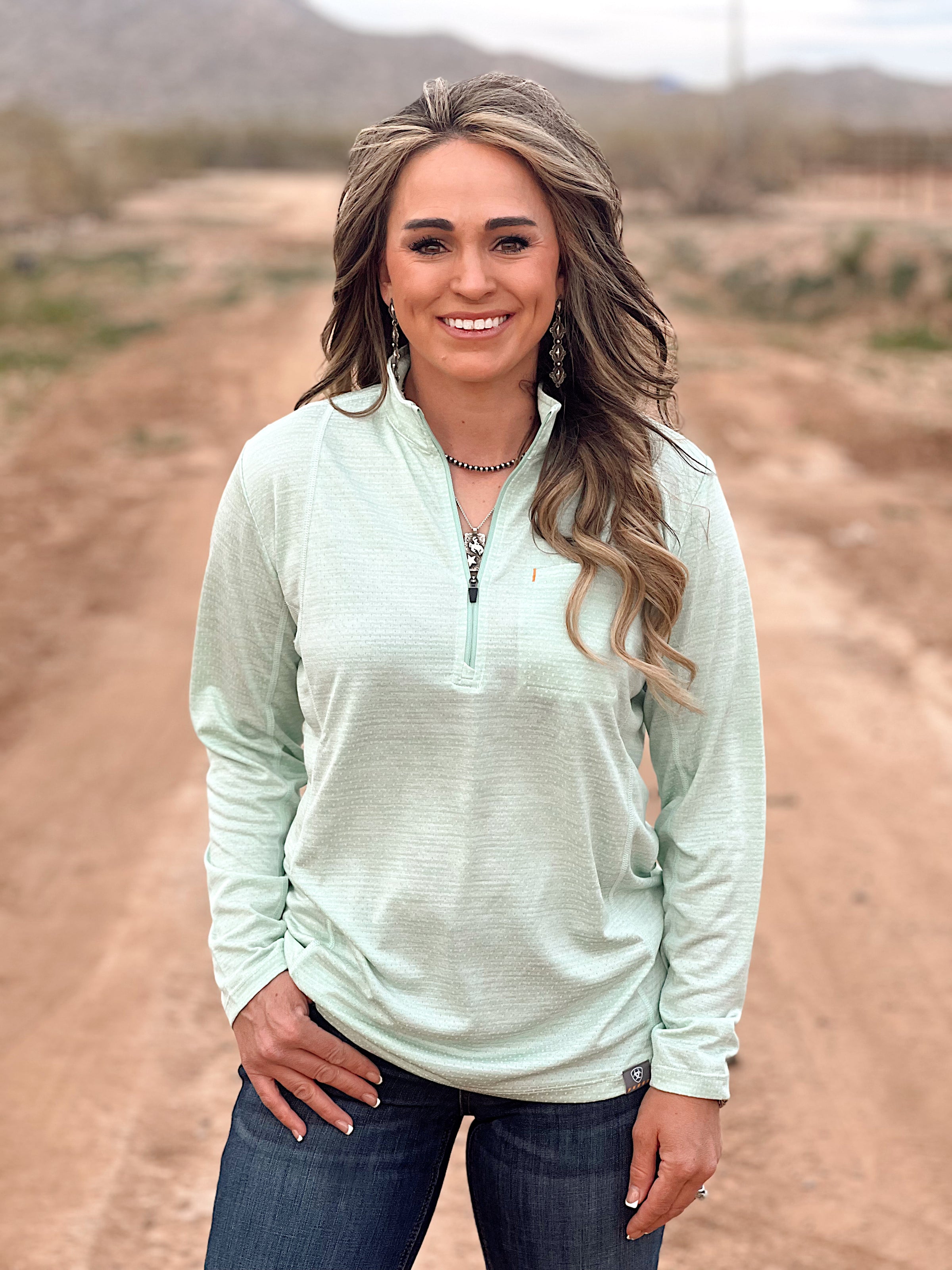 The 1/2 Zip ClimateTek Cooling Pullover