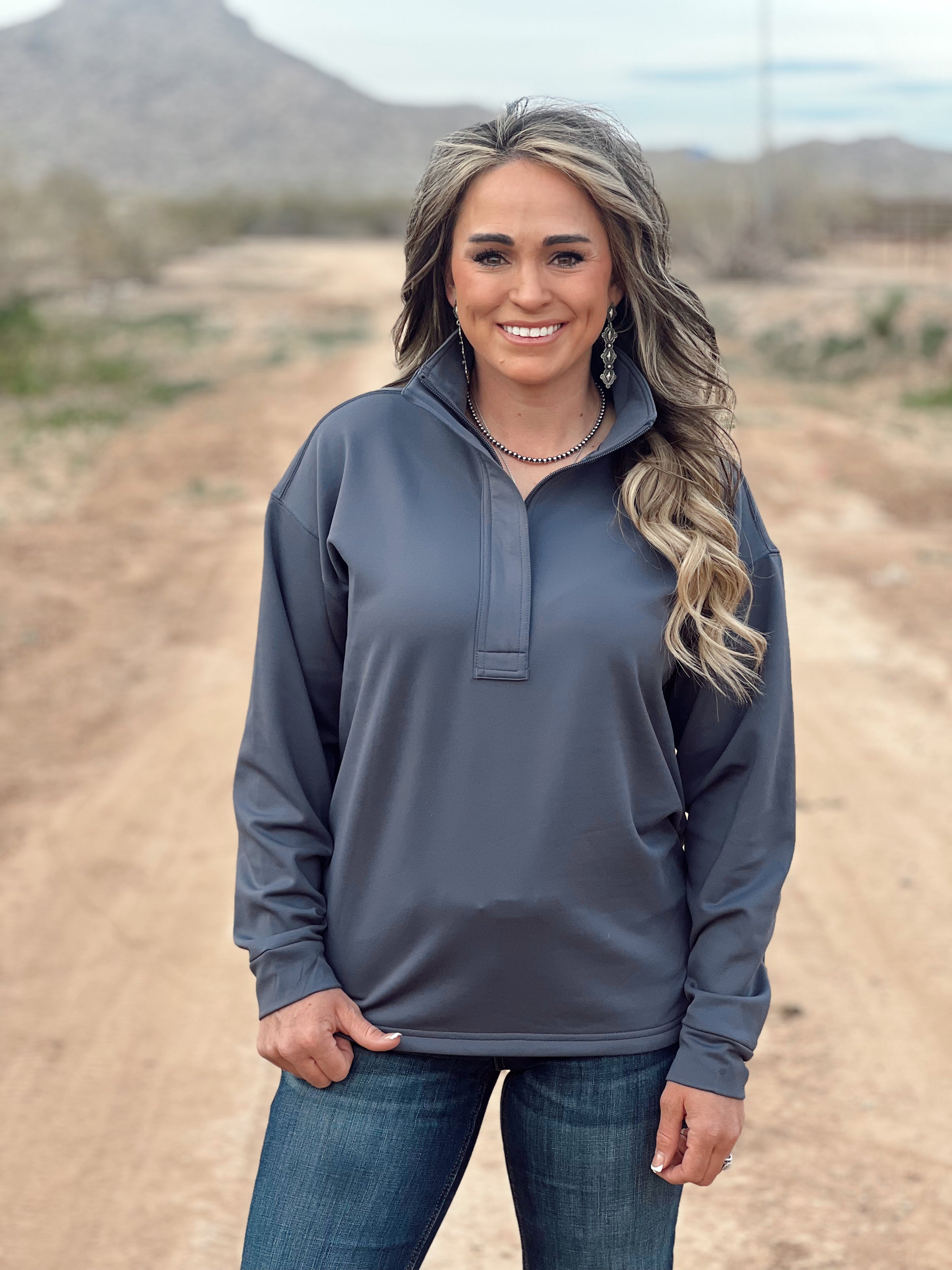 The Hobbs Half Zip Pullover