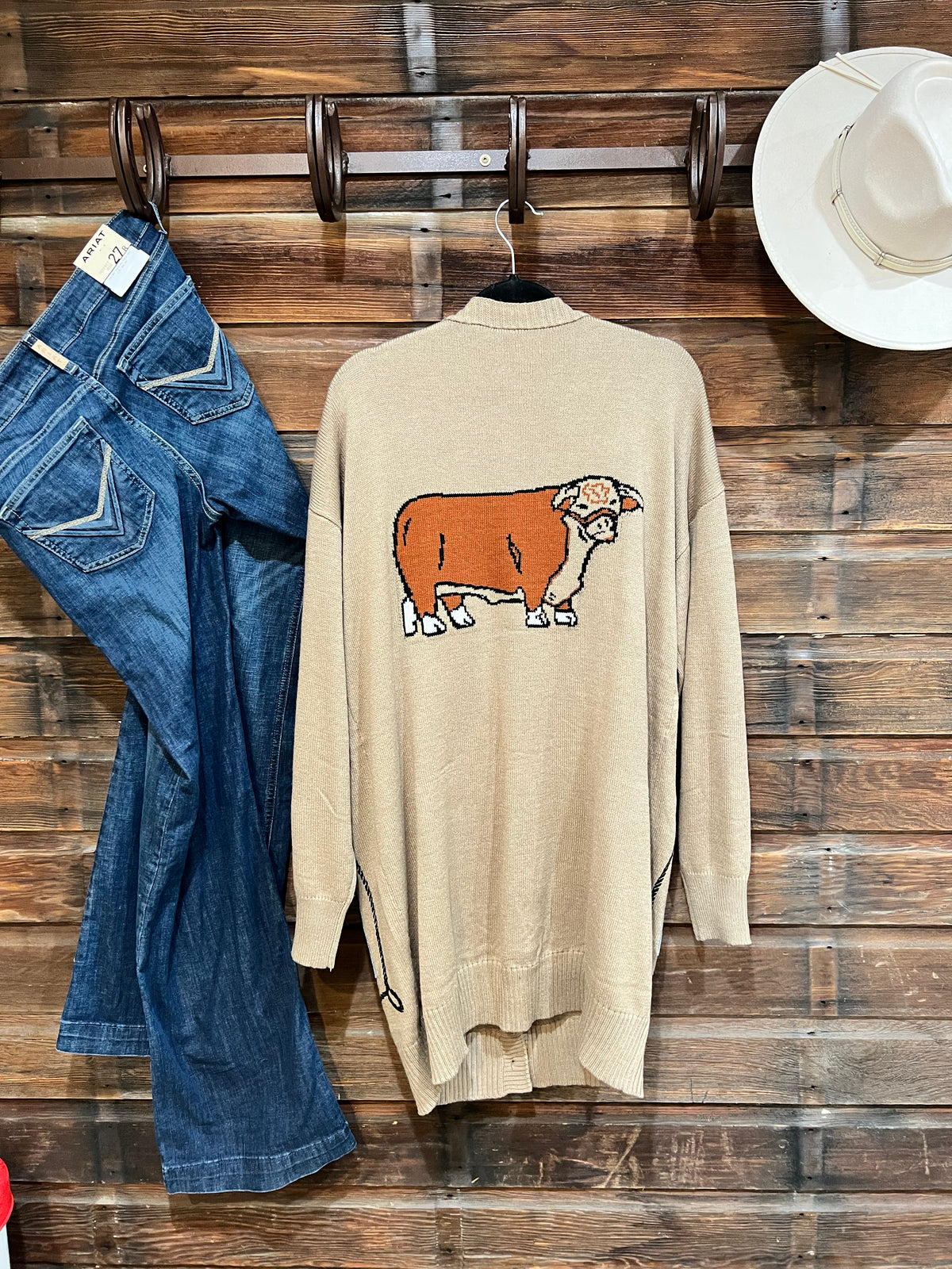 Kelli's Closet 2Fly Hereford Duster Cardigan L/XL