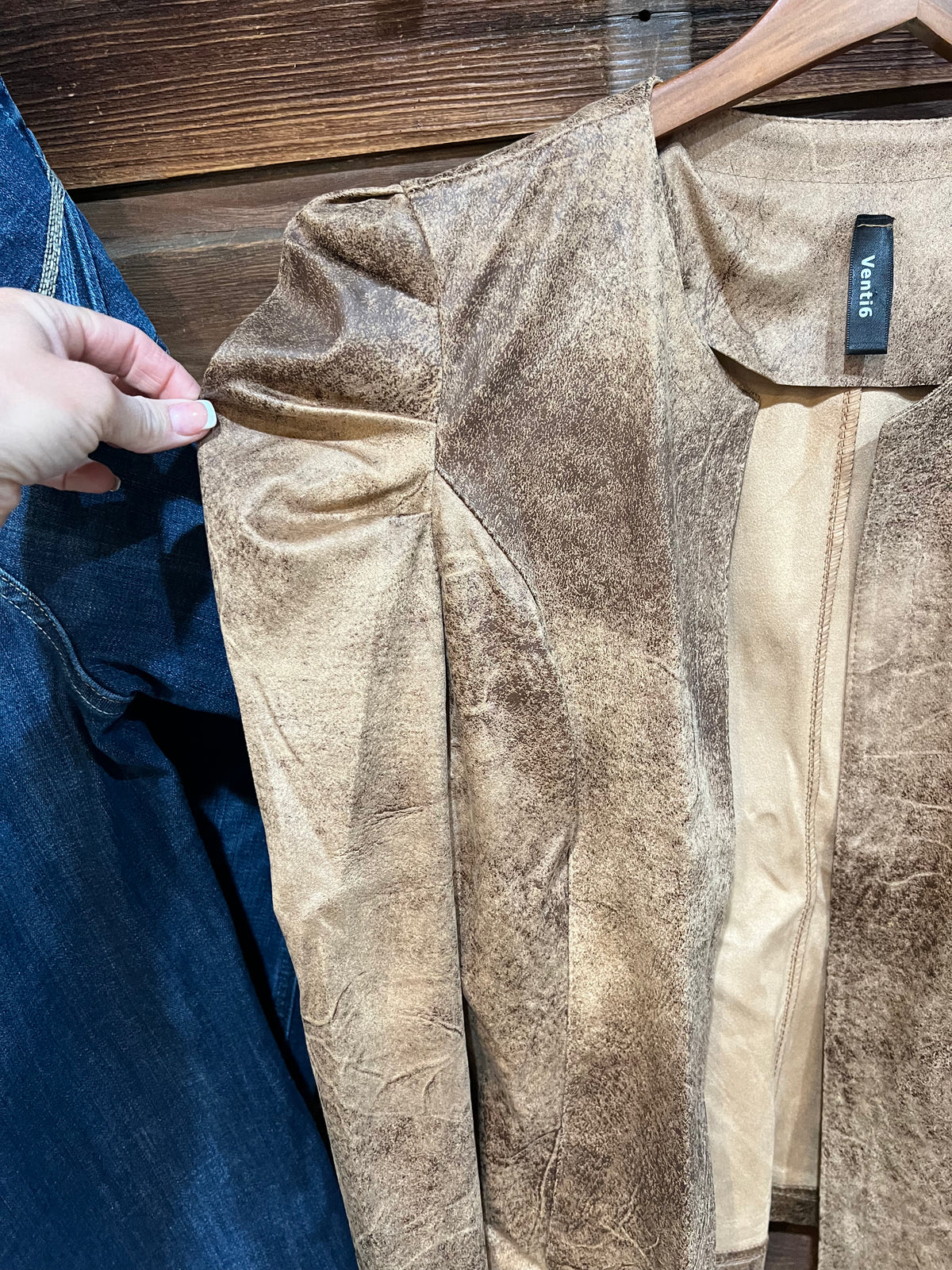 Kelli's Suede Light Jacket