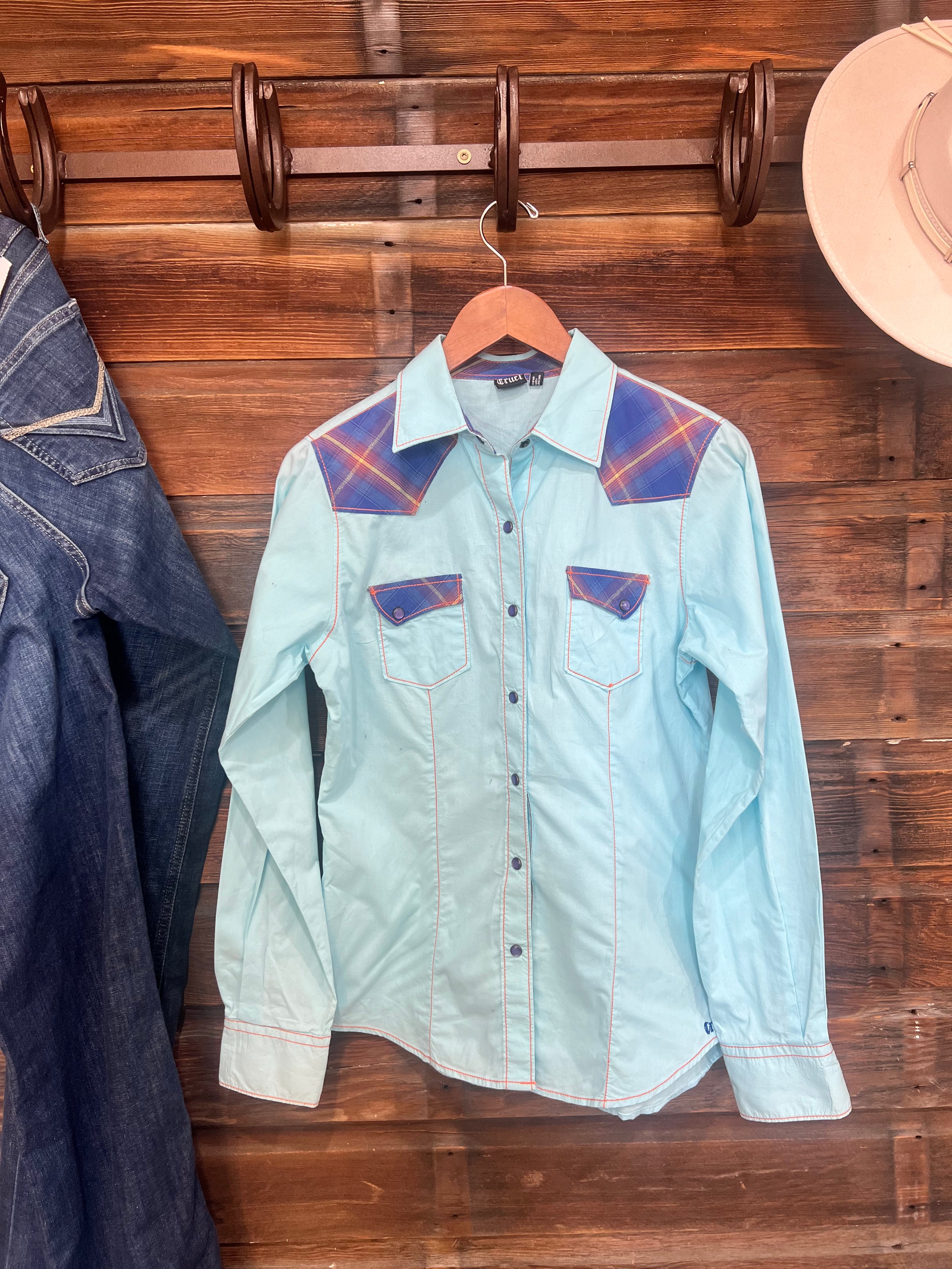 Kelli's Closet Cruel Girl Button Up