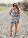 The Paisley Blouse and Skirt Set