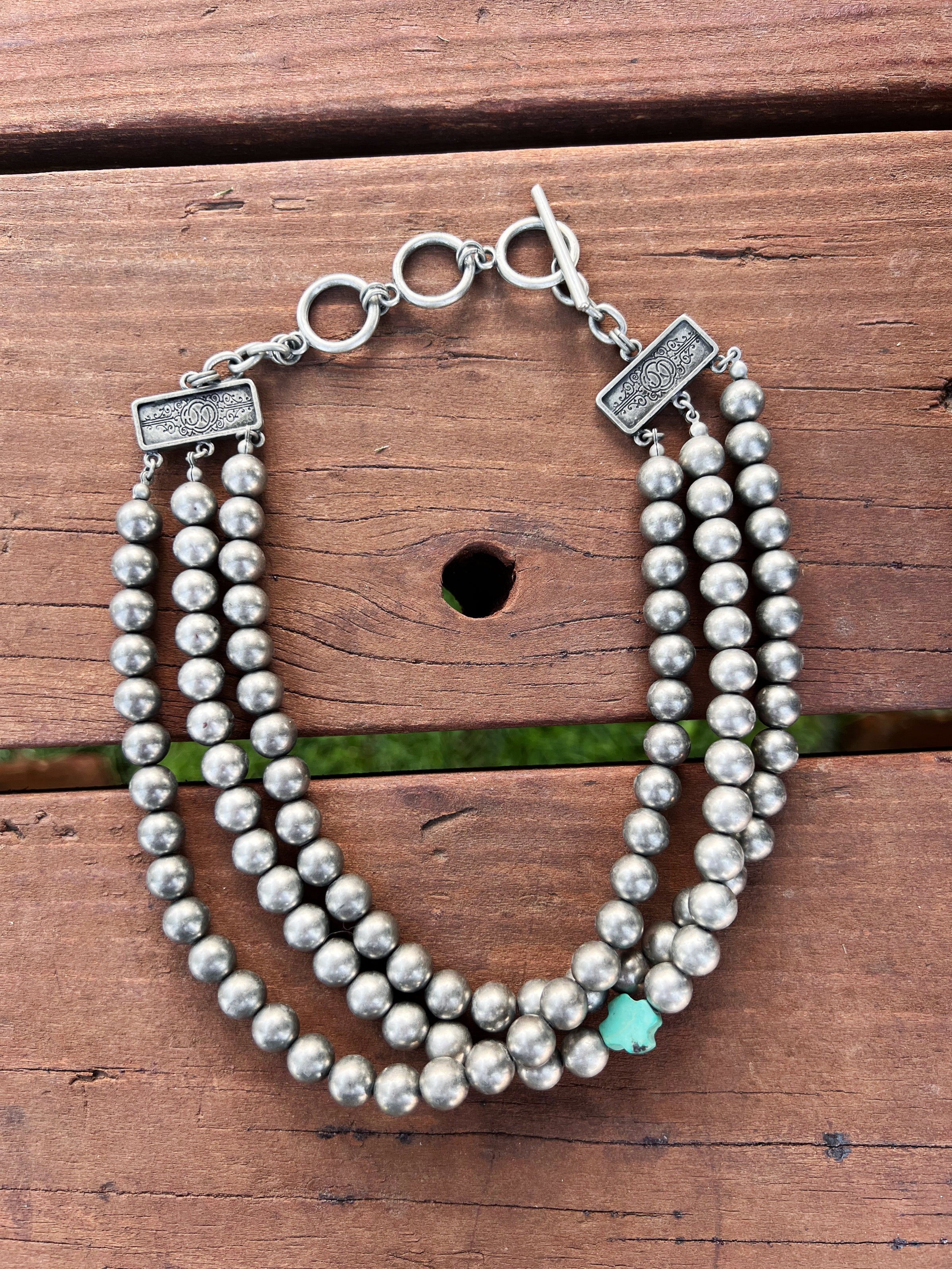 The Faux Navajo Pearl Necklace