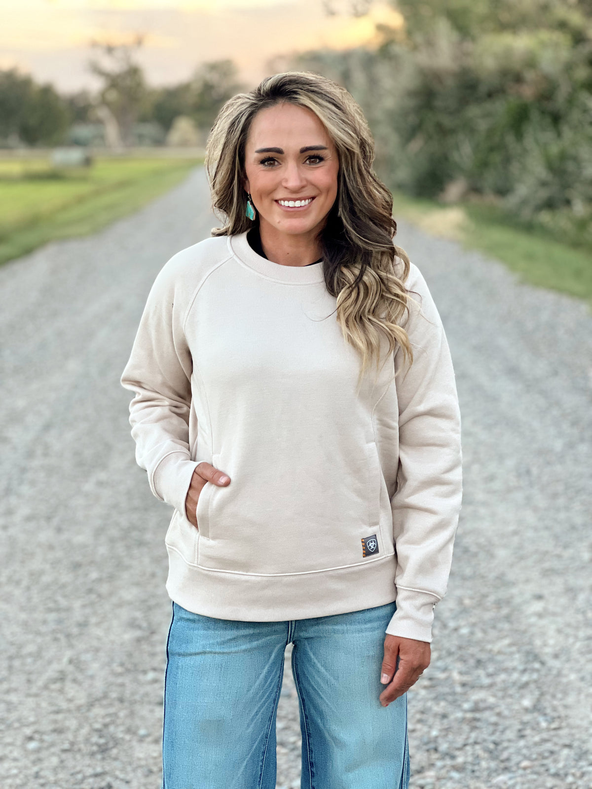 The Rebar Lightweight Fleece Pullover in Slate