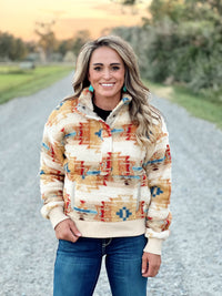 The Aztec Berber Quarter Button Pullover