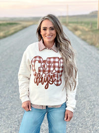 The Cozy Days Crew Neck Sweatshirt