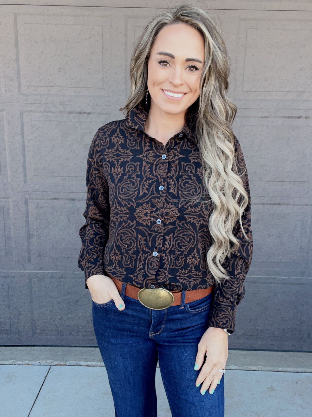 The Boot Stitch Button Up