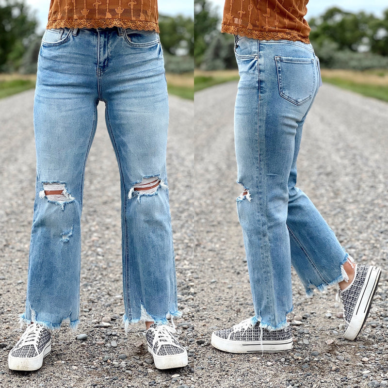 The Wayward Light Wash Jean