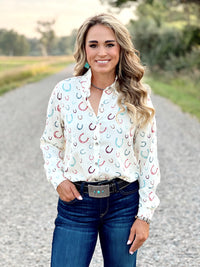 The Lucky Button Up