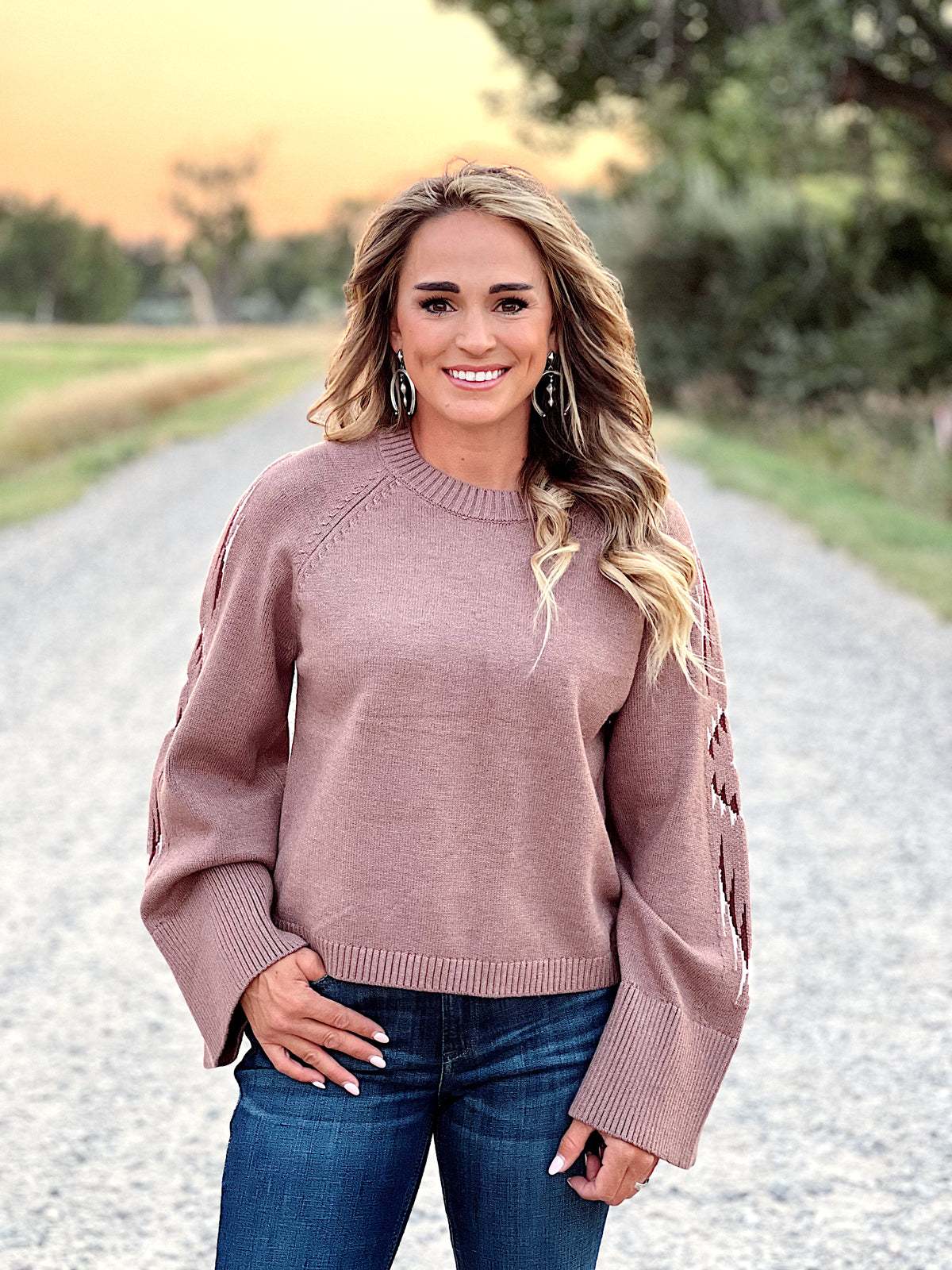 The Malta Wide Sleeve Sweater