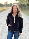 The Berber Quarter Button Pullover