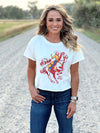 The Sendero Yee Haw Crop Tee
