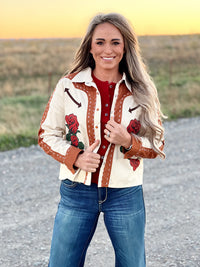 The Retro Button Up Shirt Jacket