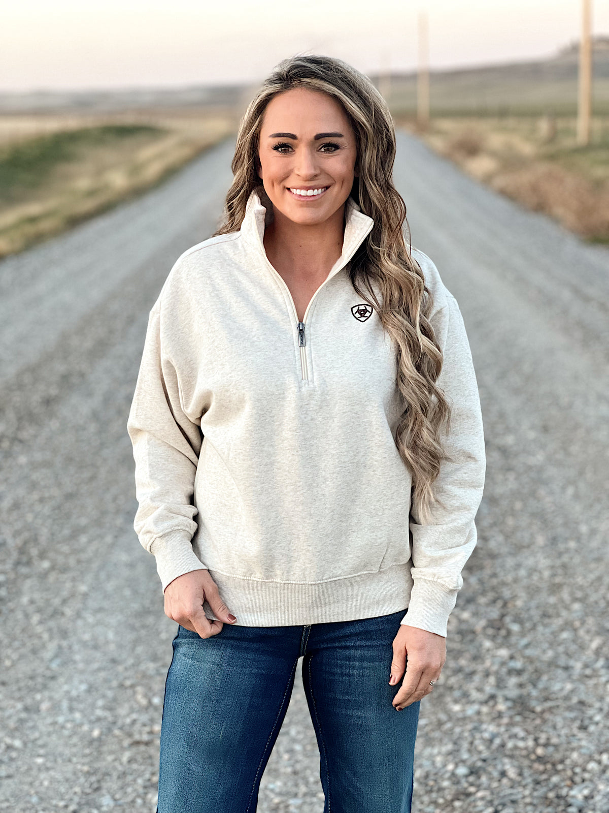 The Trinity Half Zip Sweatshirt