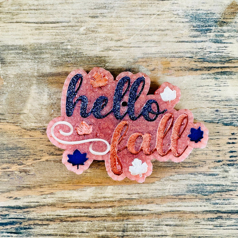 Hello Fall Car Freshie