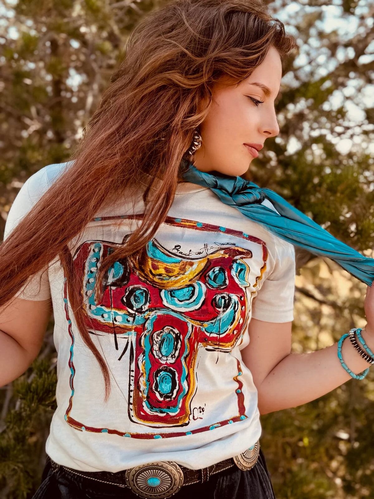The Saddle Sally Tee