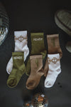 Kids Western Sock Pack of 3 in Cactus