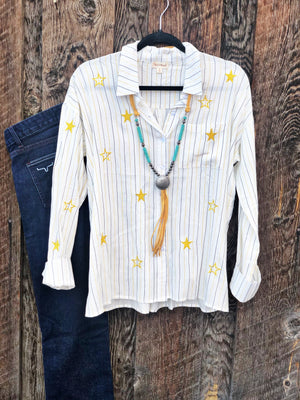 The Star Spangled Button Up Top