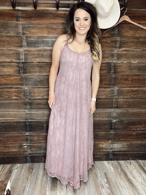 The Summer Love Dress in Mauve