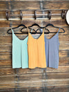 The Base Layer Tank in Sage