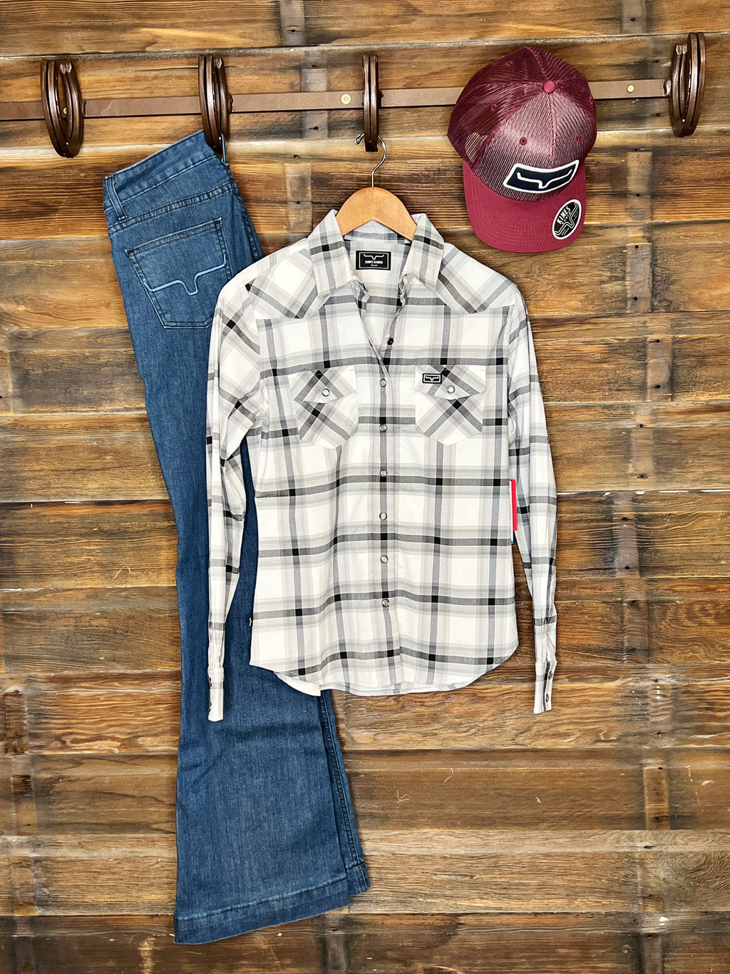 The Kimes Plaid Button Up