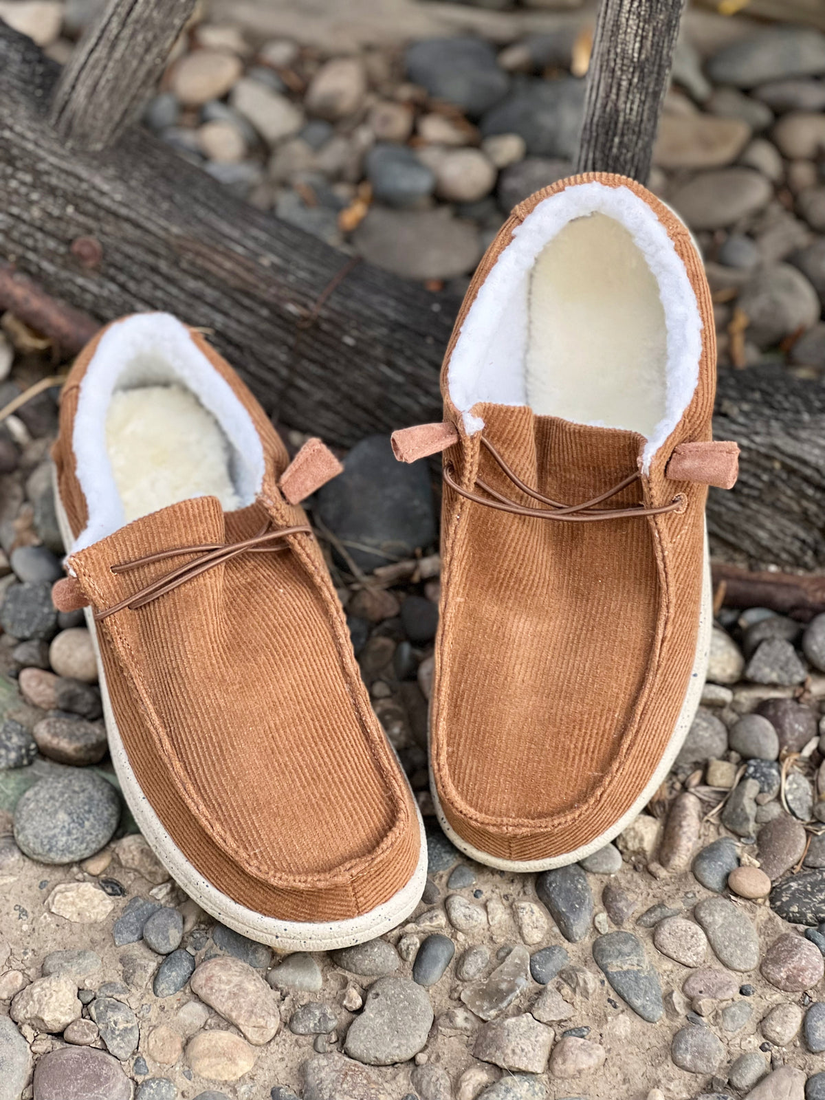 The Sherpa Lined Chestnut Sneaker
