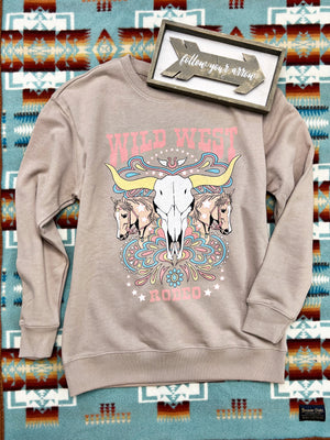 Wild West Rodeo Pullover