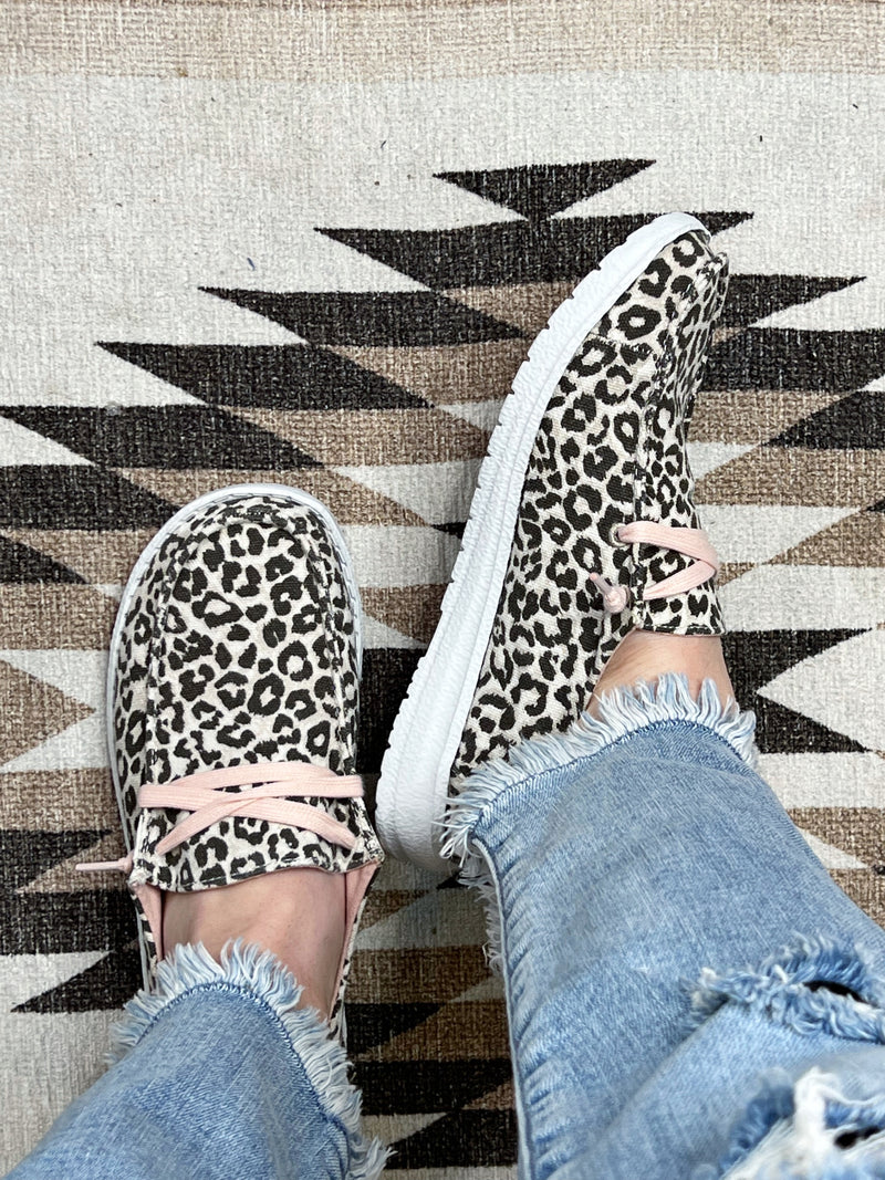 The Blush Leopard Sneaker